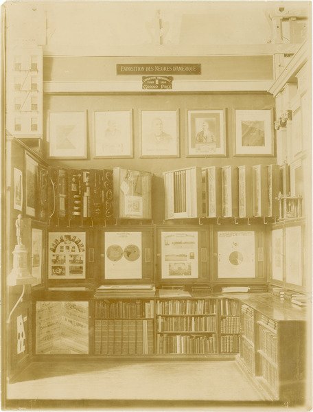 Inside "The Exhibit of American Negroes" at the 1900 Paris Exposition - featured archival image